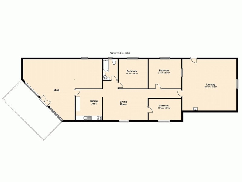 132 Butterfield Street, Herston QLD 4006 Floorplan