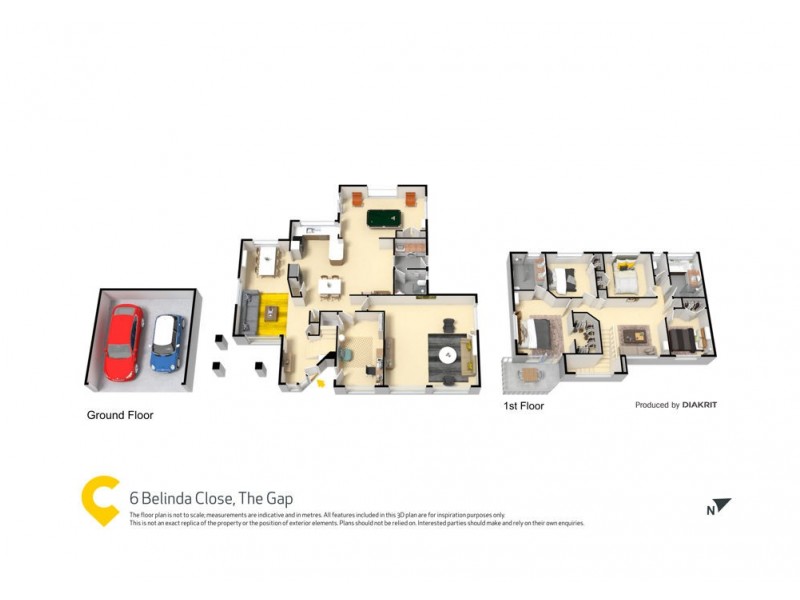 6 Belinda Close, The Gap QLD 4061 Floorplan