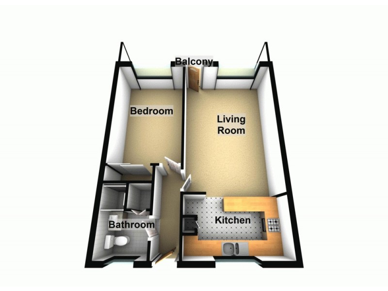 6/6 Parkhurst Ave, Herston QLD 4006 Floorplan