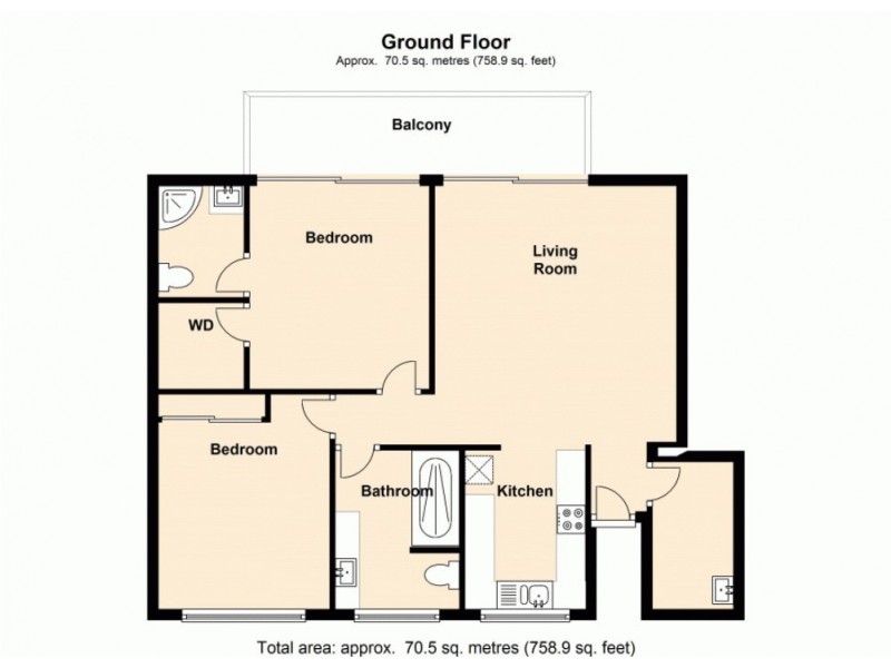 Kelvin Grove QLD 4059 Floorplan
