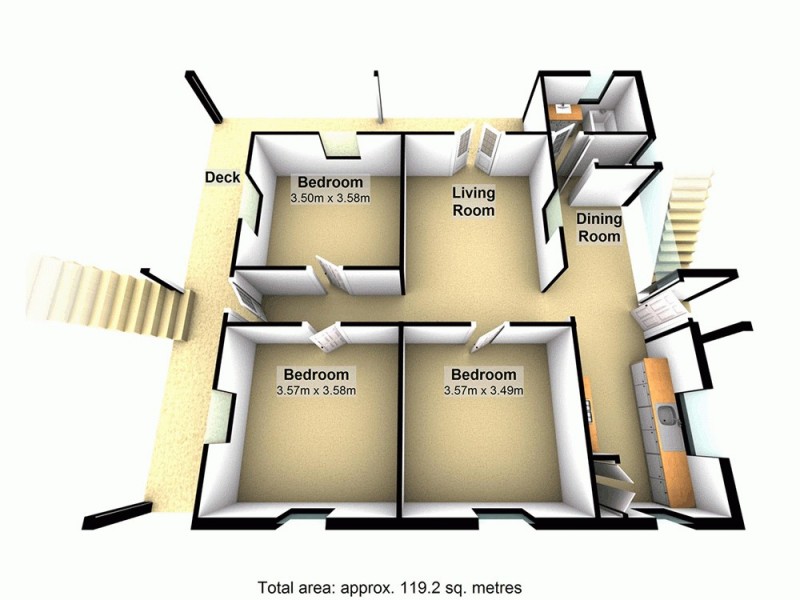 21 Sixth Avenue, Windsor QLD 4030 Floorplan