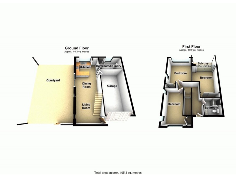 1/57 Lamont Road, Wilston QLD 4051 Floorplan