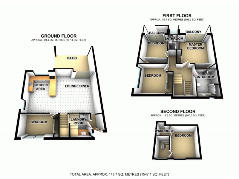 2/93 Scott Road, Herston QLD 4006 Floorplan