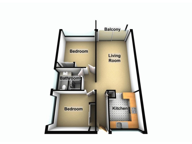 1/25 Normanby Terrace, Herston QLD 4006 Floorplan