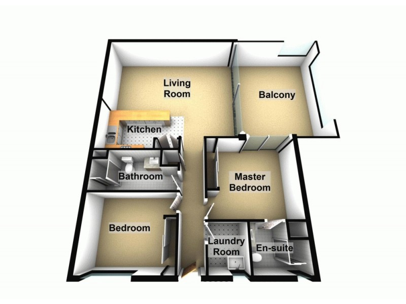 55/48 Chermside Street, Teneriffe QLD 4005 Floorplan