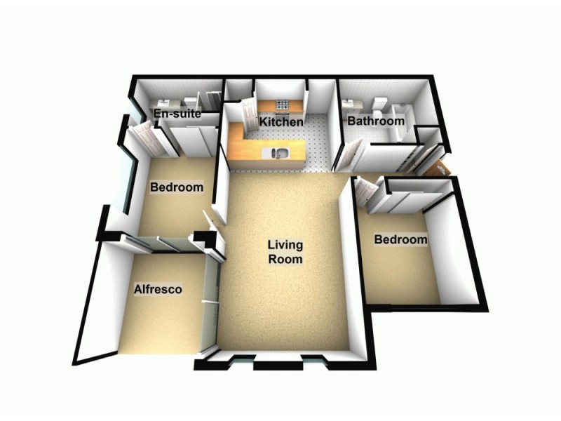 1/26 Lade Street, Gaythorne QLD 4051 Floorplan