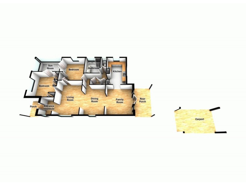 195 Boundary Road, Bardon QLD 4065 Floorplan