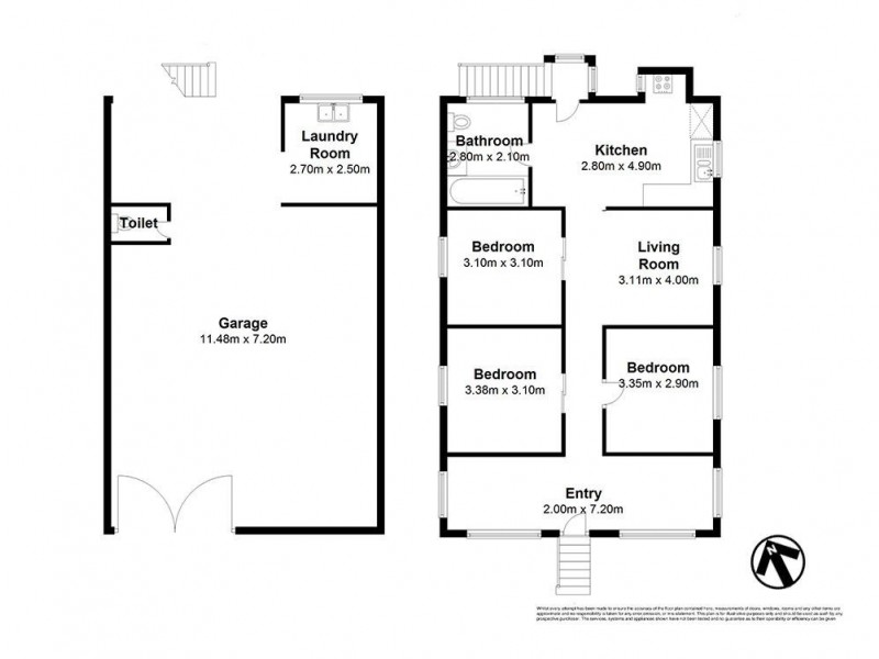 172 James Street, New Farm QLD 4005 Floorplan