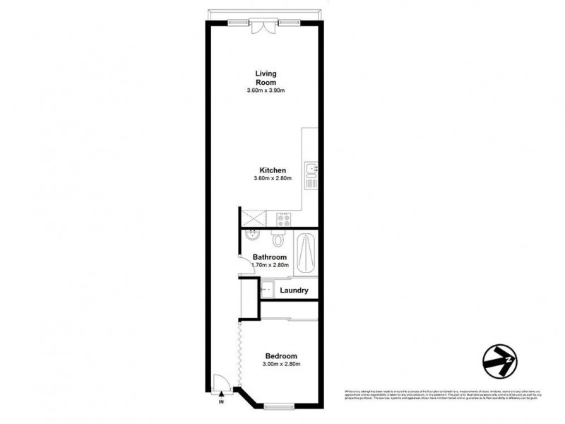 7/36 Vernon Terrace, Teneriffe QLD 4005 Floorplan