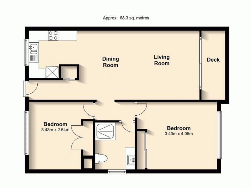 7/1 Moy Street, Kelvin Grove QLD 4059 Floorplan