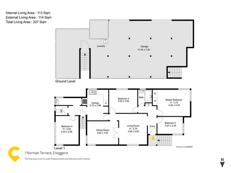 1 Norman Terrace, Enoggera QLD 4051 Floorplan