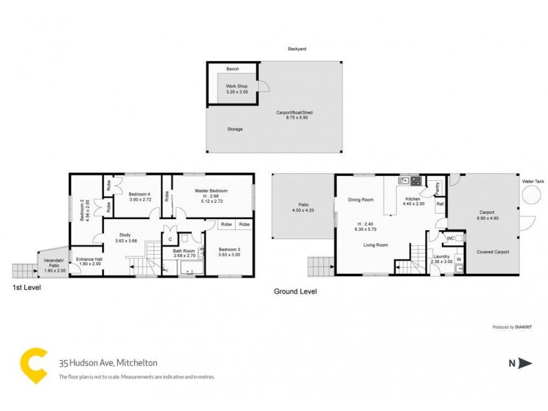 35 Hudson Avenue, Mitchelton QLD 4053 Floorplan