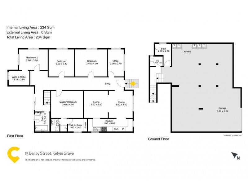 15 Dalley Street, Kelvin Grove QLD 4059 Floorplan