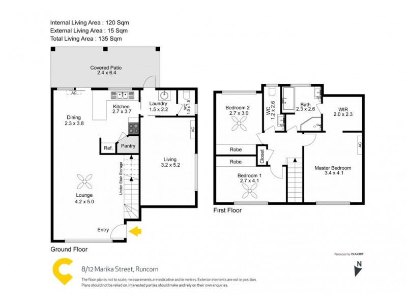 8/12 Marika Street, Runcorn QLD 4113 Floorplan