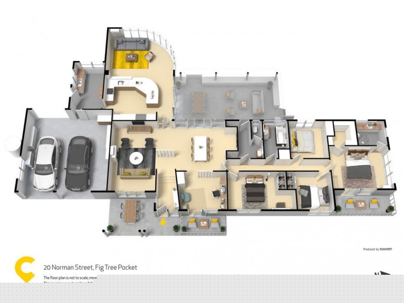 20 Norman Street, Fig Tree Pocket QLD 4069 Floorplan