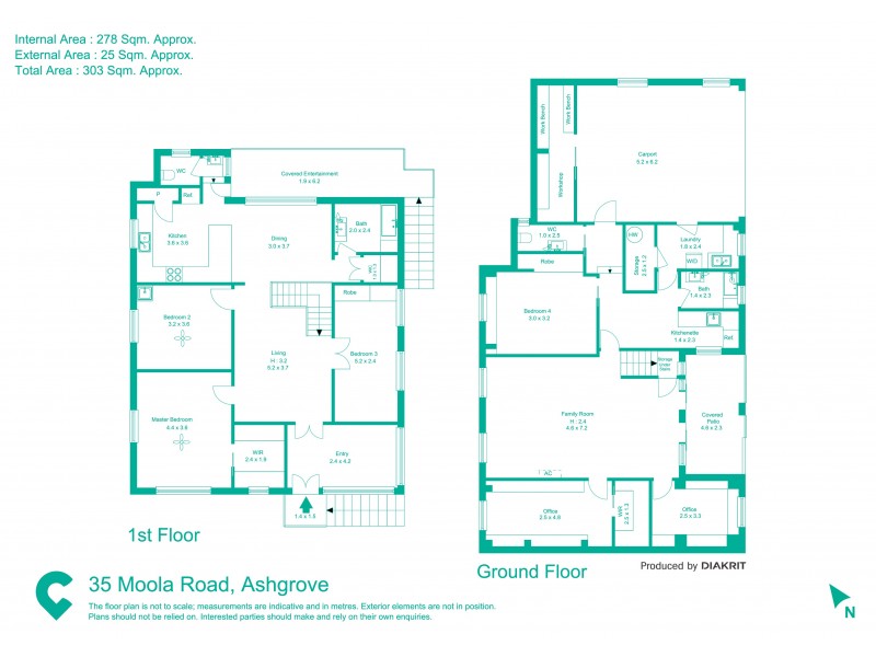 35 Moola Road, Ashgrove QLD 4060 Floorplan