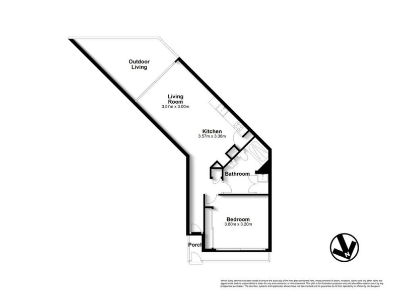 30104/67 Blamey St, Kelvin Grove QLD 4059 Floorplan