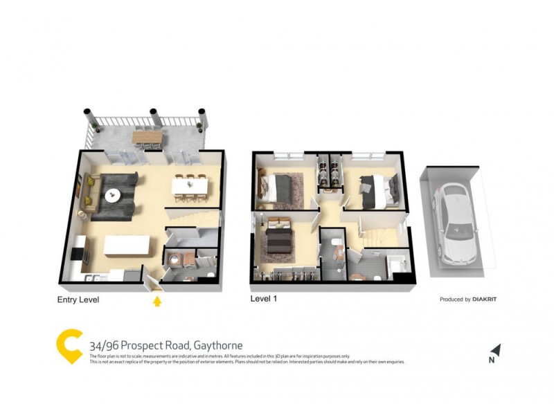 34/96 Prospect Road, Gaythorne QLD 4051 Floorplan