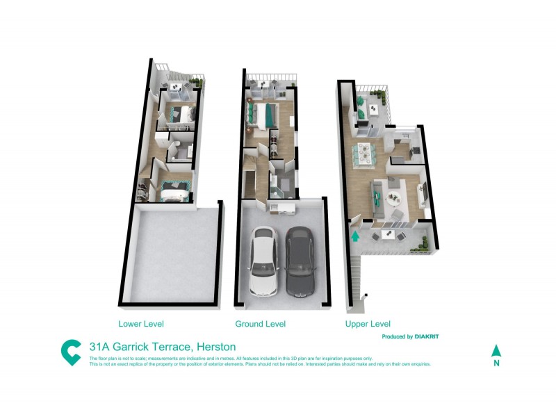 31A Garrick Tce, Herston QLD 4006 Floorplan