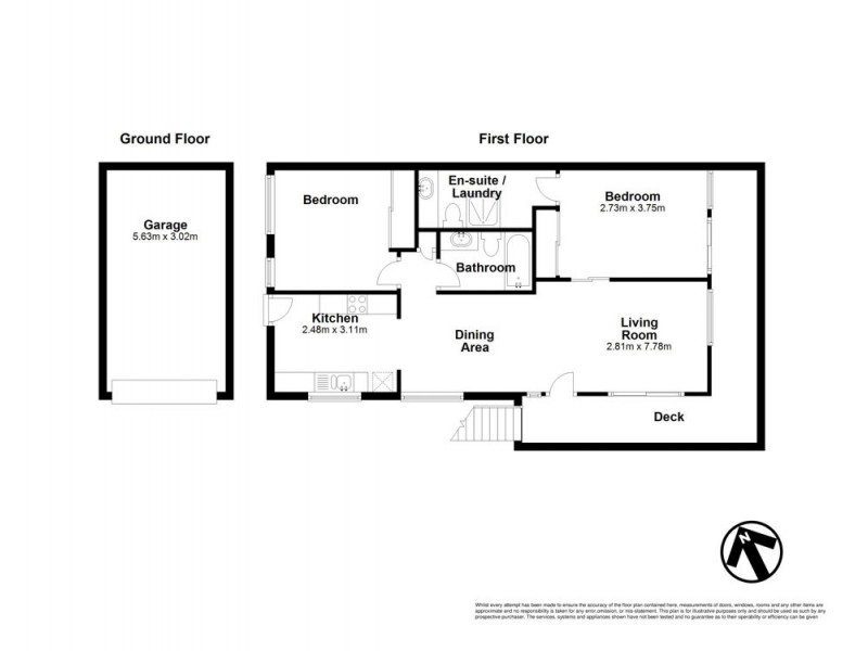 1/104 Carmody Road, St Lucia QLD 4067 Floorplan