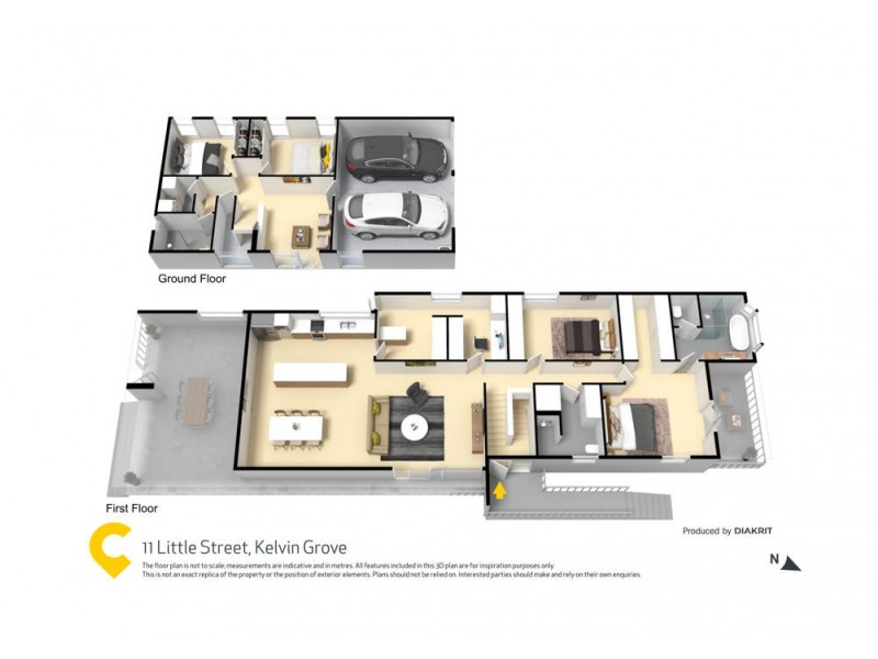 11 Little Street, Kelvin Grove QLD 4059 Floorplan