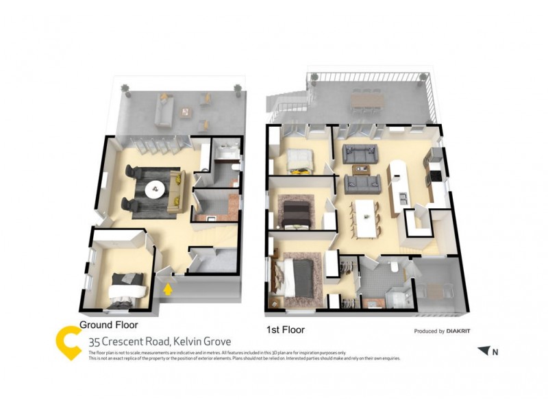 35 Crescent Road, Kelvin Grove QLD 4059 Floorplan