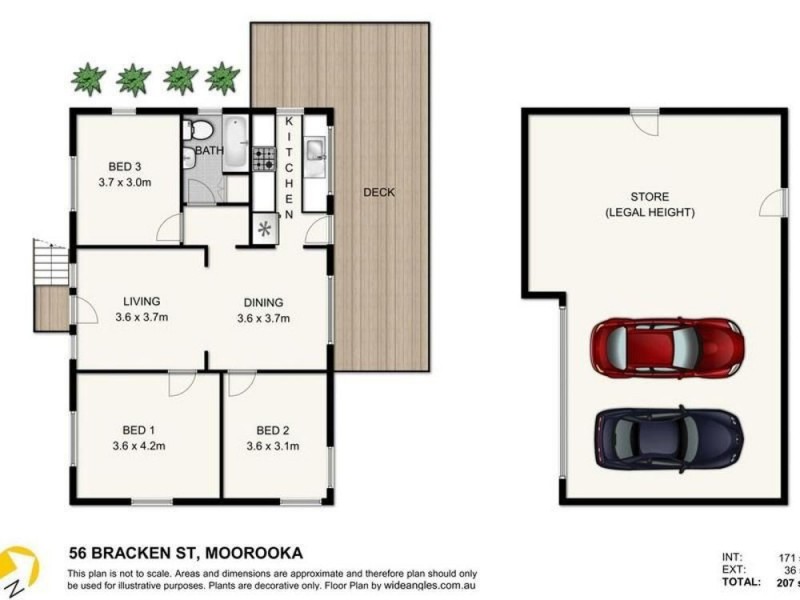 56 Bracken Street, Moorooka QLD 4105 Floorplan