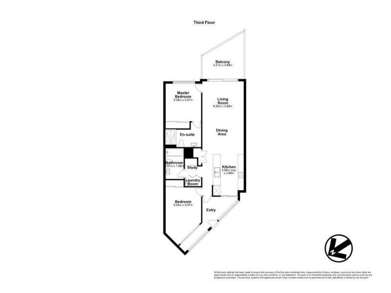 30309/67 Blamey Street, Kelvin Grove QLD 4059 Floorplan