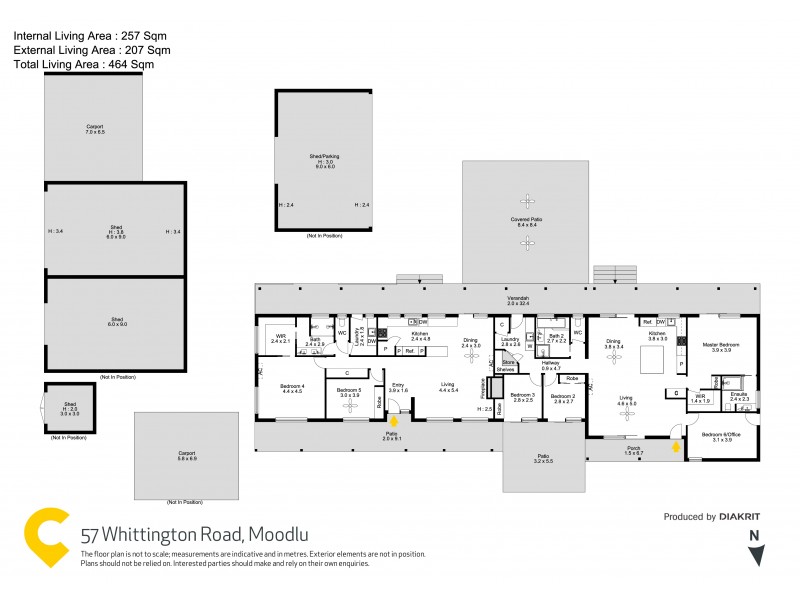 57 Whittington Road, Moodlu QLD 4510 Floorplan