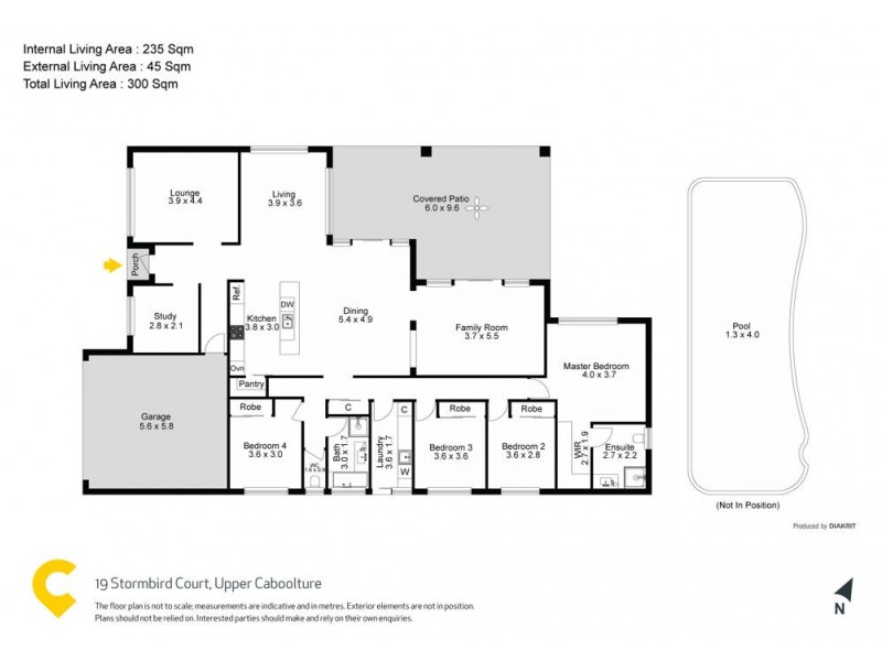 19 Stormbird Court, Upper Caboolture QLD 4510 Floorplan