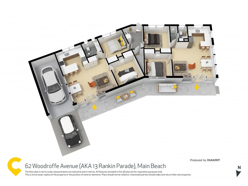 13 Rankin Parade, Main Beach QLD 4217 Floorplan