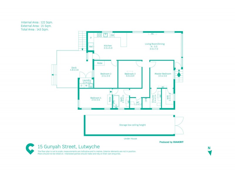 15 Gunyah Street, Lutwyche QLD 4030 Floorplan