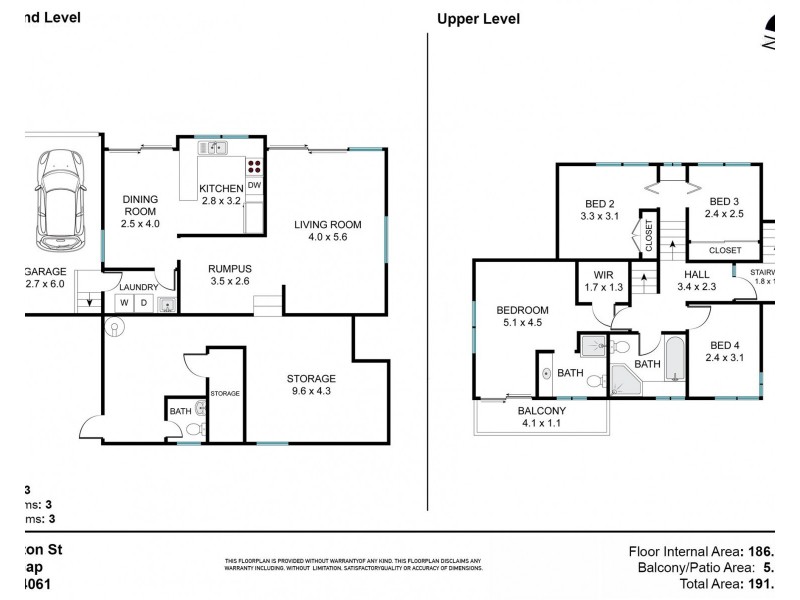 4 Malton Street, The Gap QLD 4061 Floorplan