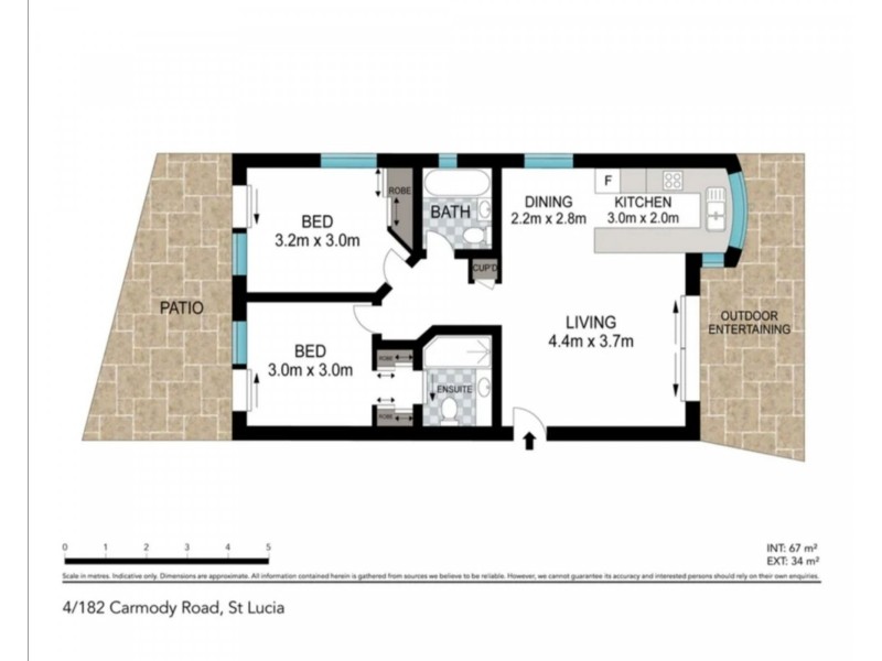 4/182 Carmody Road, St Lucia QLD 4067