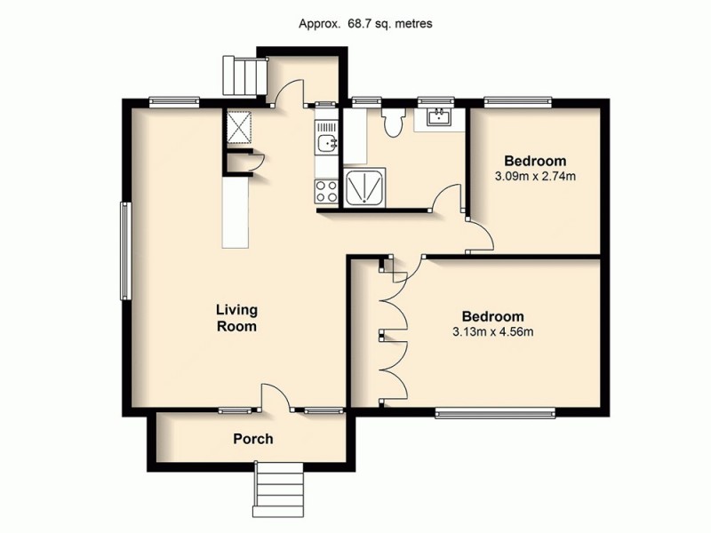 2/165 Butterfield Street, Herston QLD 4006 Floorplan