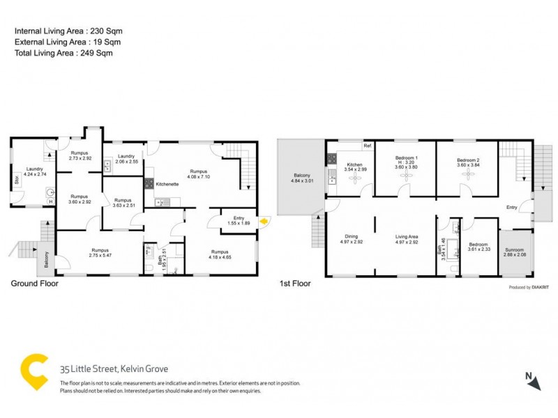 35 Little Street, Kelvin Grove QLD 4059 Floorplan