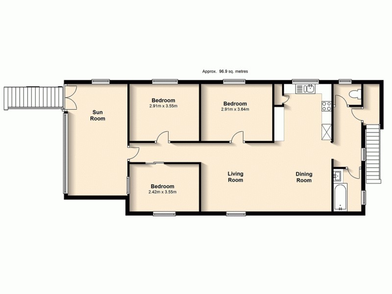 69 Eureka Street, Kelvin Grove QLD 4059 Floorplan