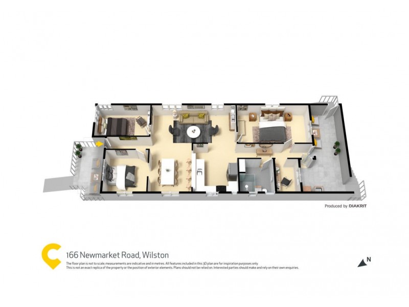 166 Newmarket Rd, Wilston QLD 4051 Floorplan