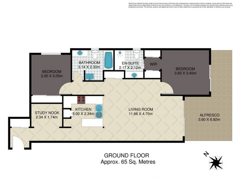 58/40 Nathan Avenue, Ashgrove QLD 4060 Floorplan