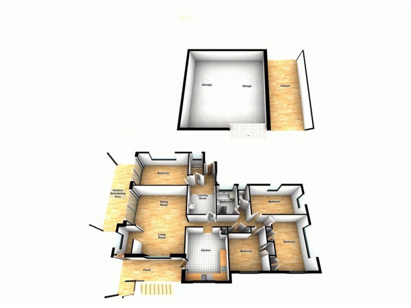 34 Gatwick Street, Stafford Heights QLD 4053 Floorplan