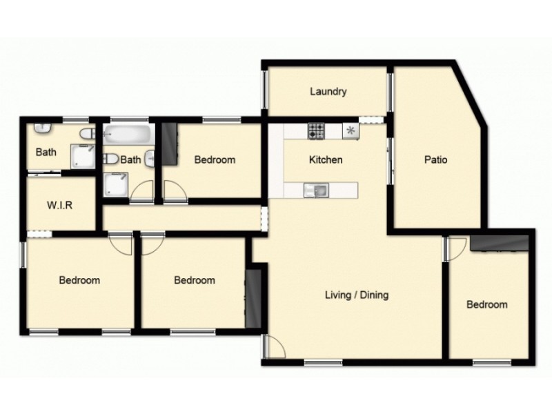 48 Kidgell Street, Stafford QLD 4053 Floorplan