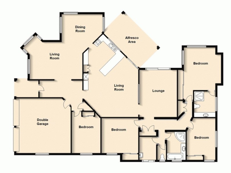6 Olley Court, Brookfield QLD 4069 Floorplan