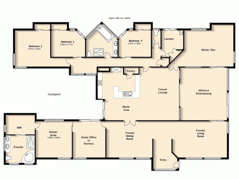 5 Lamorna Court, Ferny Hills QLD 4055 Floorplan