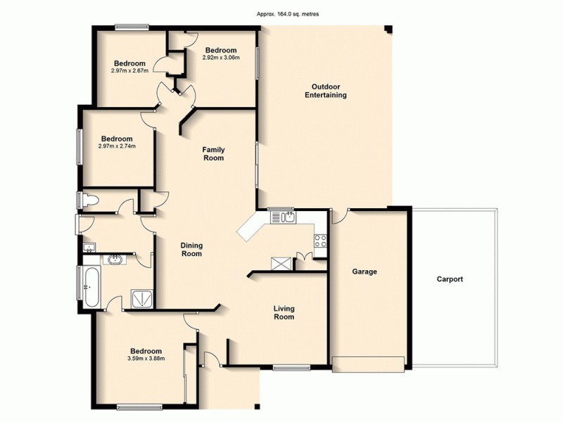 28 Creswick Place, Bellbowrie QLD 4070 Floorplan