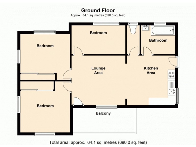 12 Edris Street, Alderley QLD 4051 Floorplan