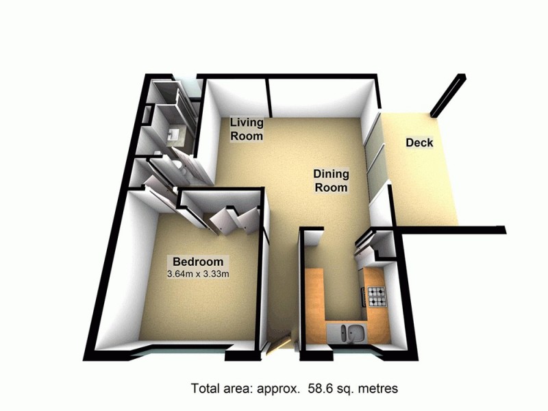 5/66 Dunsmore Street, Kelvin Grove QLD 4059 Floorplan