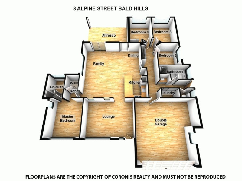 8 Alpine Street, Bald Hills QLD 4036 Floorplan