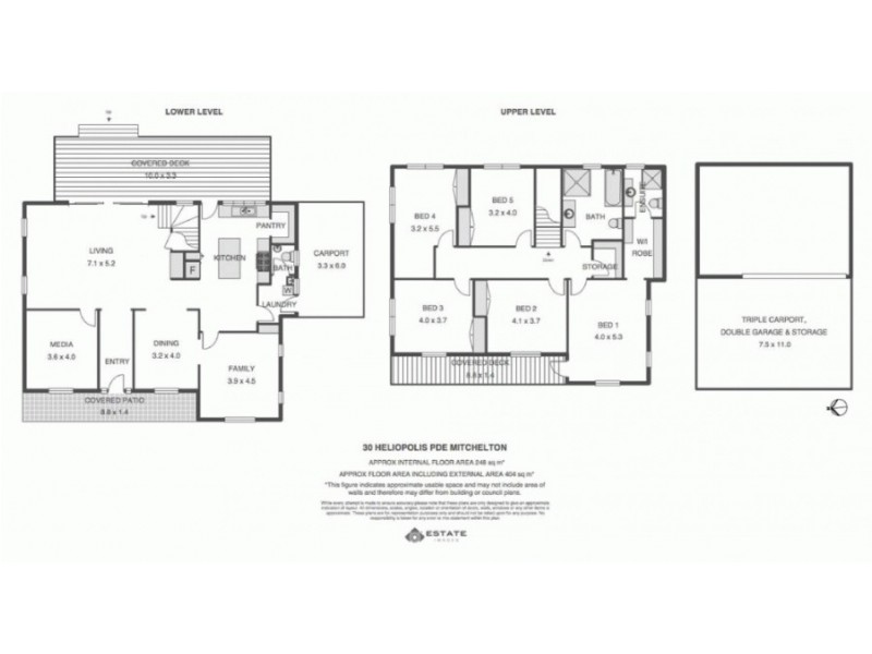 30 Heliopolis Parade, Mitchelton QLD 4053 Floorplan