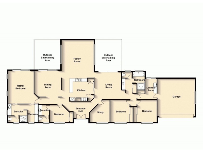 92 Blue Heeler Drive, New Beith QLD 4124 Floorplan