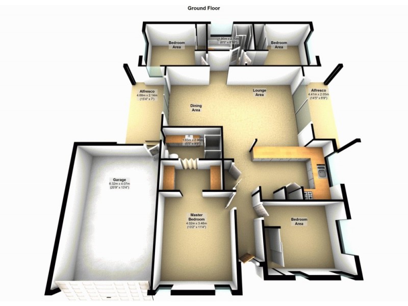 1/2 Mallard Street, Lowood QLD 4311 Floorplan